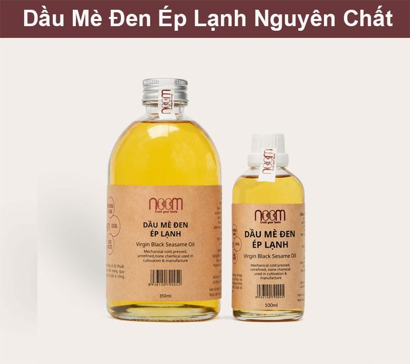 dầu mè đen để nấu Ăn uống lành mạnh để giảm cân