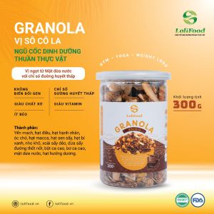 Granola vị socola