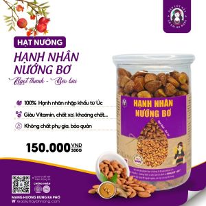 Hạnh nhân Úc nướng bơ