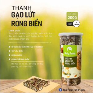 Thanh gạo lứt rong biển BF