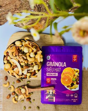 Granola siêu hạt dạng túi