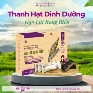 Thanh hạt dinh dưỡng vị muối hồng