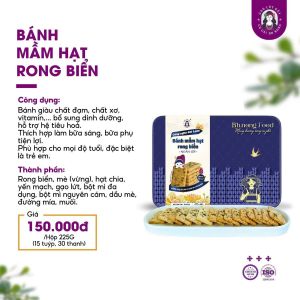 Bánh mầm hạt rong biển